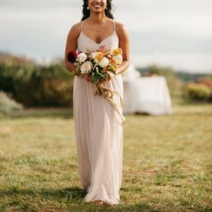 Hayley Paige Bridesmaid Dress 5752 in Candlelight